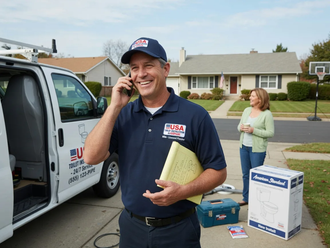Toilet Installation Mellott, IN FAQs